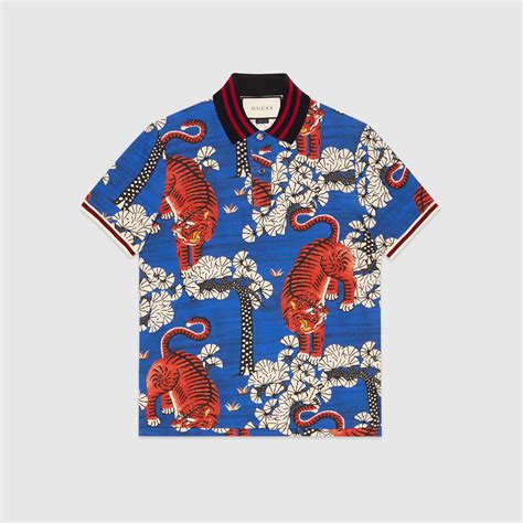 gucci bengal polo replica|authentic Gucci polo shirt label.